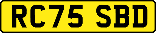 RC75SBD
