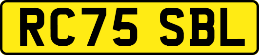 RC75SBL