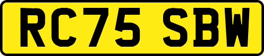 RC75SBW