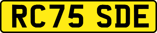 RC75SDE
