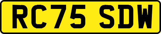 RC75SDW