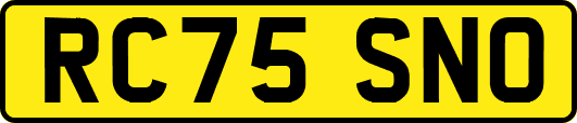 RC75SNO