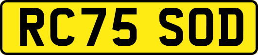 RC75SOD