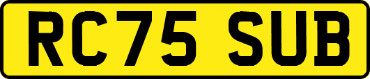 RC75SUB