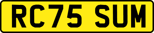 RC75SUM