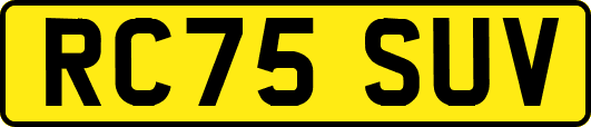 RC75SUV