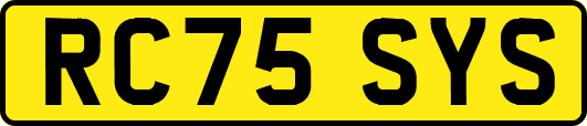 RC75SYS