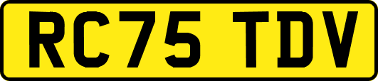 RC75TDV