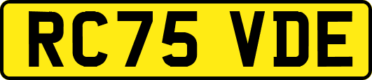 RC75VDE