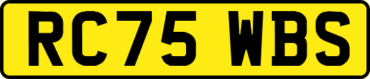 RC75WBS