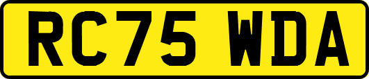 RC75WDA