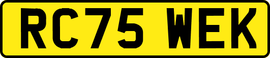 RC75WEK