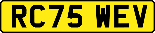 RC75WEV