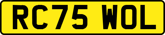 RC75WOL