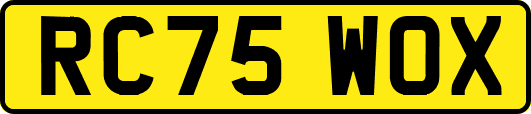 RC75WOX