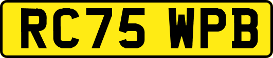 RC75WPB