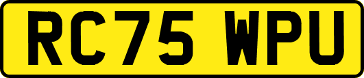 RC75WPU