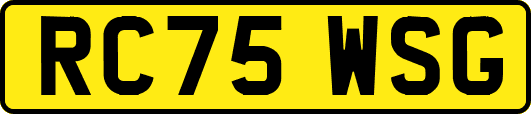 RC75WSG