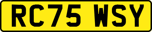 RC75WSY