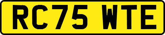 RC75WTE