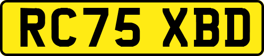 RC75XBD