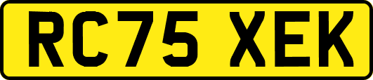 RC75XEK