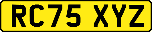 RC75XYZ