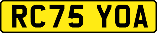 RC75YOA