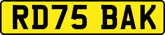 RD75BAK