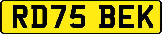 RD75BEK
