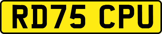 RD75CPU