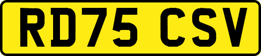 RD75CSV