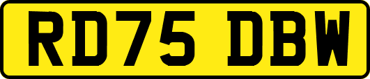 RD75DBW