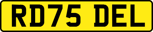 RD75DEL