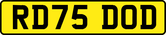 RD75DOD