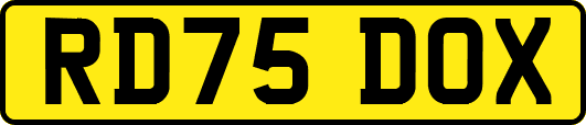 RD75DOX