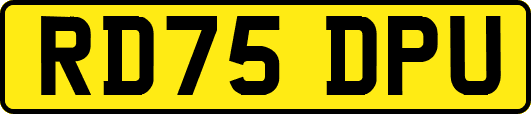 RD75DPU