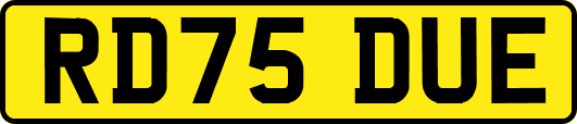 RD75DUE