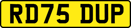 RD75DUP