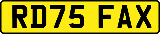 RD75FAX