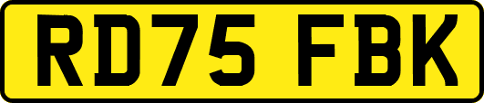 RD75FBK