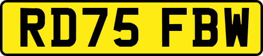 RD75FBW