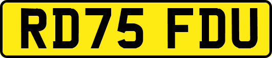 RD75FDU