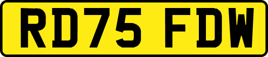 RD75FDW