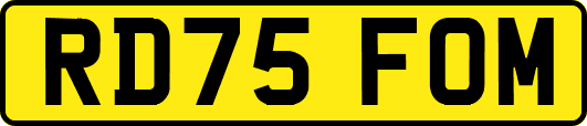 RD75FOM