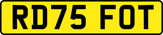 RD75FOT