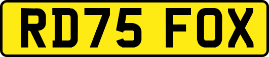 RD75FOX
