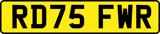 RD75FWR