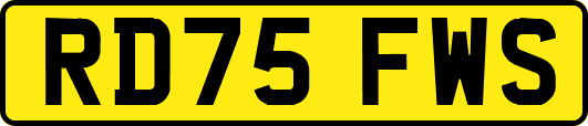 RD75FWS