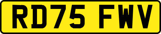 RD75FWV